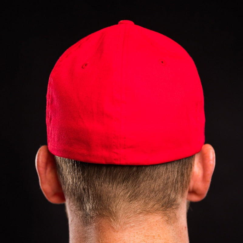 Cappellino ROOR - FlexFit Rosso - Canapa Shop - Foto 2